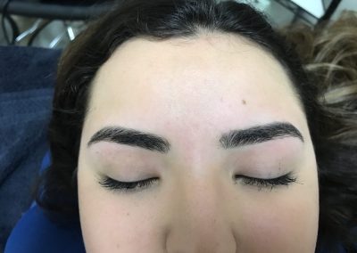 Eyebrow threading by hair by joni
